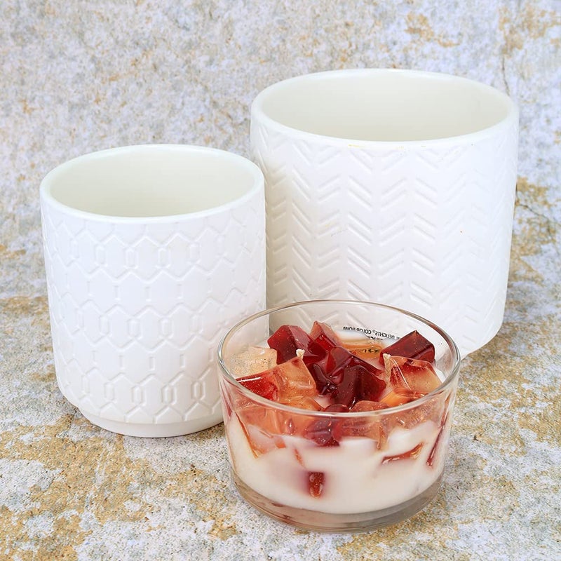 Primal Elements Color Bowl Candle, 2-Wick, Hand Poured, Soy Blend, Frosted Gingerbread, 9.5oz - Image 3